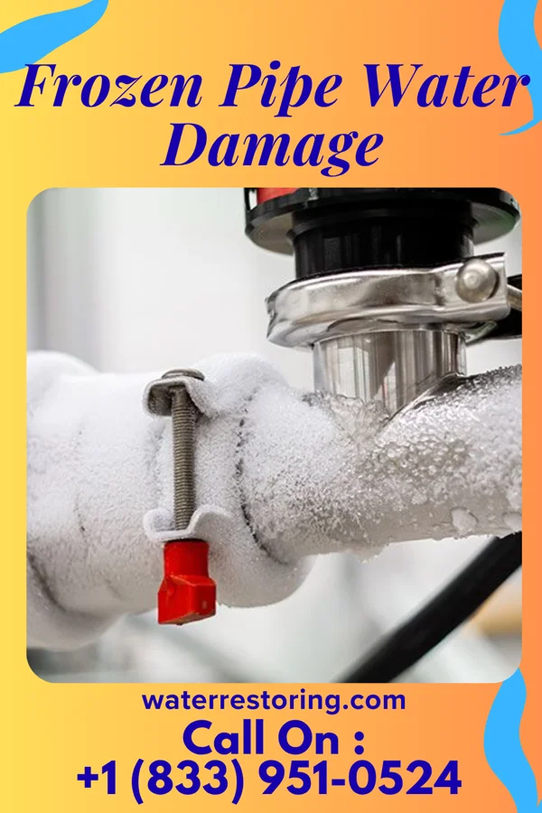 Frozen Pipe Water Damage in West Point, MS